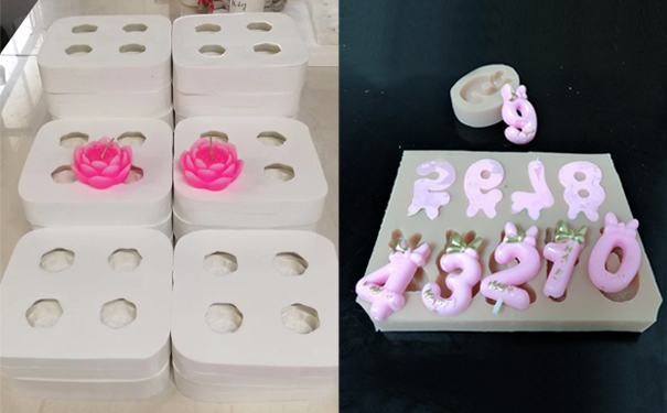 蠟燭模具用什么硅膠制作？